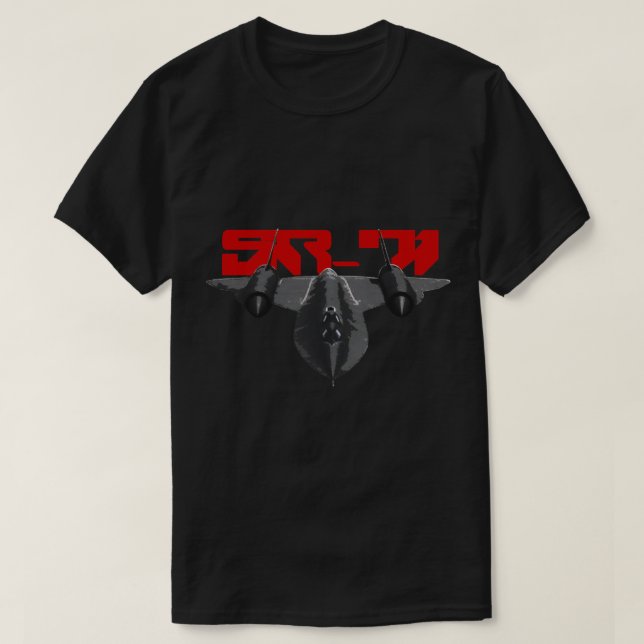 Camiseta Blackbird SR-71 (Diseño del anverso)
