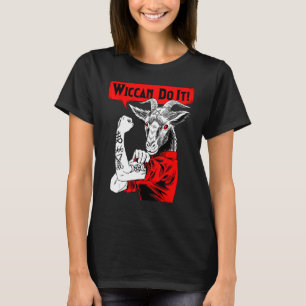 Camiseta Blackcraft Baphomet Wiccan Do It Satanic Feminist
