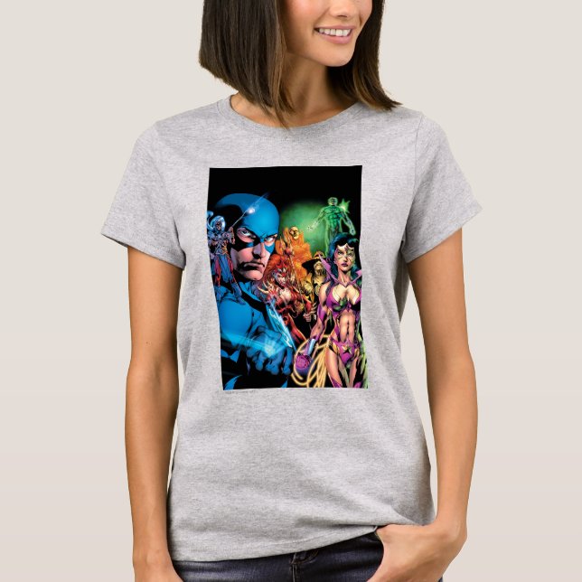 Camiseta Blackest Night Comic Panel 2 - Color (Anverso)