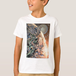 Camiseta Blackest Night Group and Moon