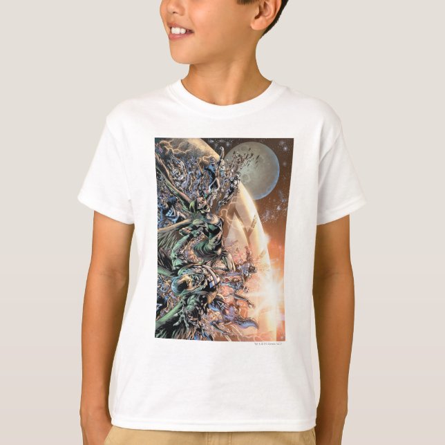 Camiseta Blackest Night Group and Moon (Anverso)