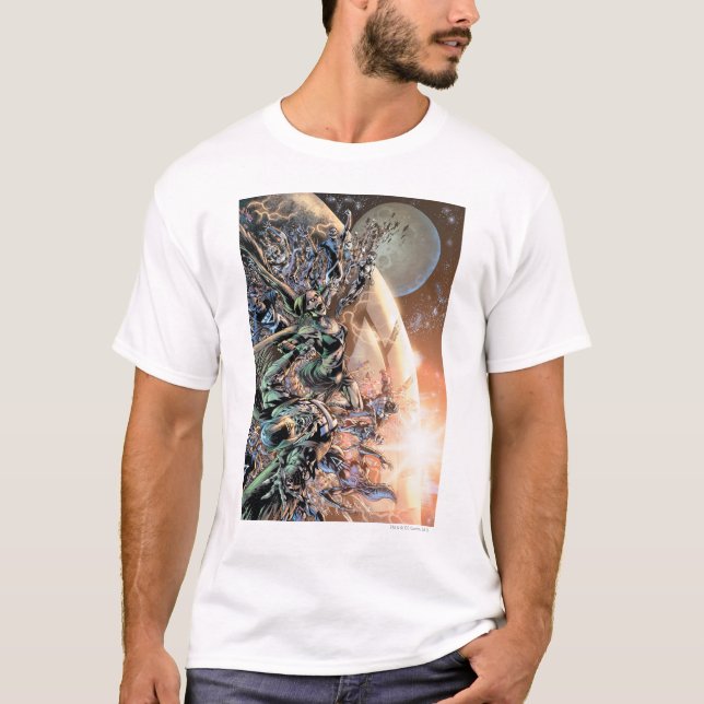 Camiseta Blackest Night Group y Moon (Anverso)