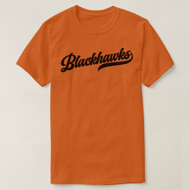Camiseta Blackhawks Retro Chicago Blackhawks (Diseño del anverso)