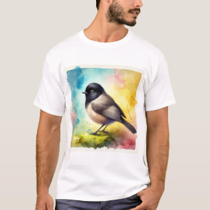 Camiseta Blackheaded Fulvetta 080824AREF118 - Watercolor