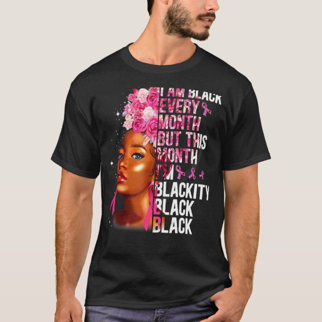 Camiseta Blackity Black Every Month Black History BHM Afric (Anverso)