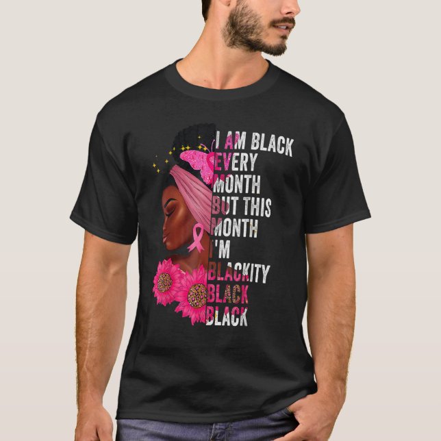 Camiseta Blackity Black Every Month Black History BHM Afric (Anverso)