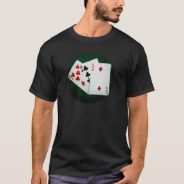 Camiseta Blackjack 21 punto - Diez, Nueve, Dos
