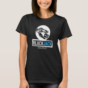 Camiseta Blackjack Saurus Gamblus Casino Blackjack 1