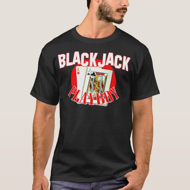 CAMISETA BLACKJACKPLAYBOY (Anverso)