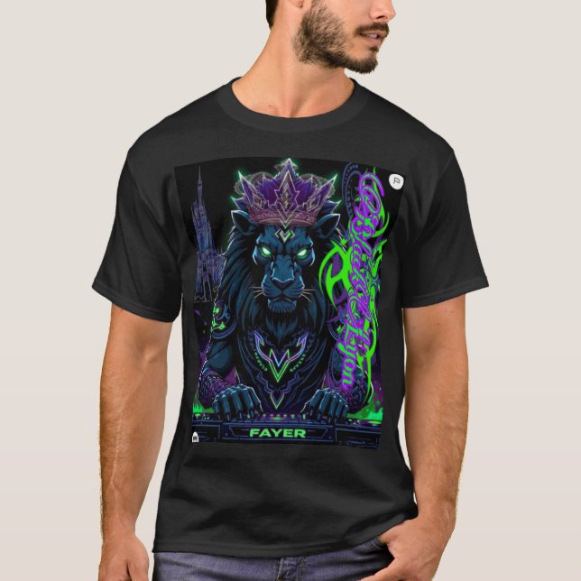 Camiseta Blacklyon for djs 001 (Anverso)