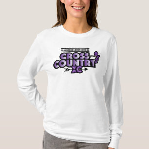 Camiseta Blacksburg New School CC Running Club Long Sleeve