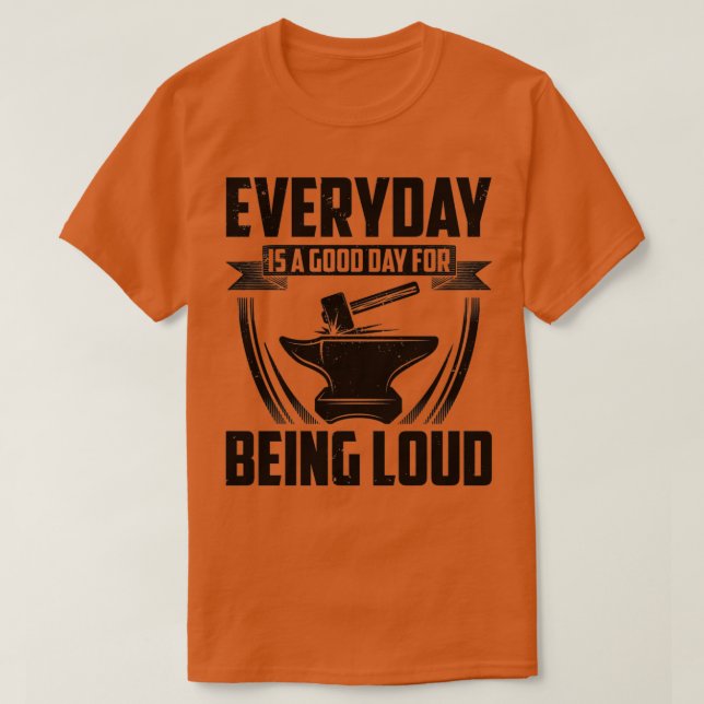 Camiseta Blacksmith Gift Idea Forging Anvil Farrier Forge T (Diseño del anverso)