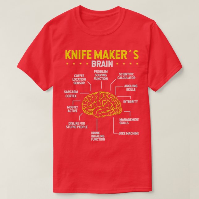 Camiseta Blacksmith Knife Maker Bladesmith Knife T (Diseño del anverso)