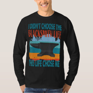 Camiseta Blacksmith Life Anvil Design