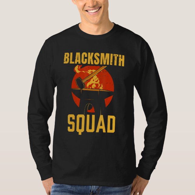 Camiseta Blacksmith Squad Blacksmithing Job (Anverso)