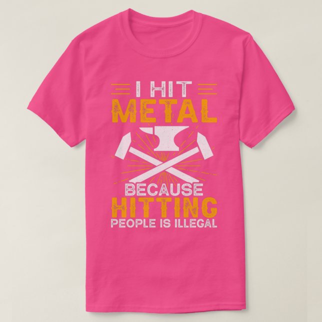 Camiseta Blacksmithing Funny Blacksmith 5 (Diseño del anverso)