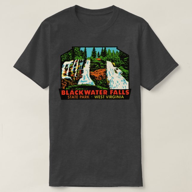 Camiseta Blackwater cae TShirt (Diseño del anverso)