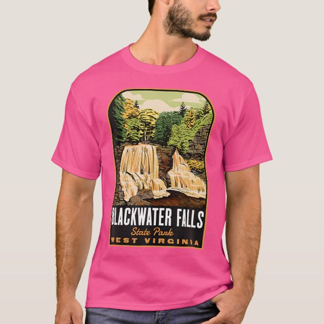 Camiseta Blackwater Falls State Park West Virginia (Anverso)