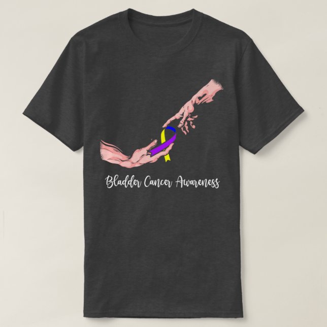 Camiseta Bladder Cancer Awareness Creation Of Adam Gift (Diseño del anverso)