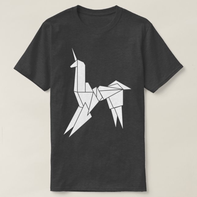 CAMISETA BLADERUNNER ORIGAMI UNICORN 1 (Diseño del anverso)