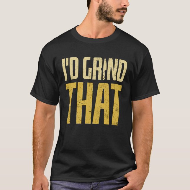 Camiseta Bladesmith Id grind that Knife  2 (Anverso)