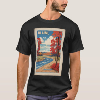 Camiseta Blaine Minnesota Ee.Uu. Viaje De Viaje
