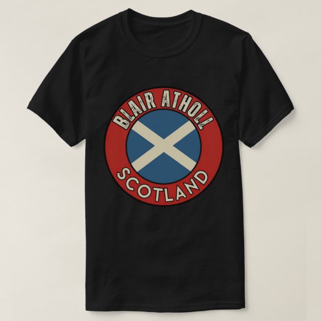 Camiseta Blair Atholl, Escocia (Diseño del anverso)