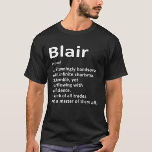 Camiseta Blair Definition Personalized Name Funny Cumpleaño