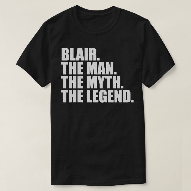 Camiseta Blair Familia Blair apellido Blair apellido Blair  (Diseño del anverso)