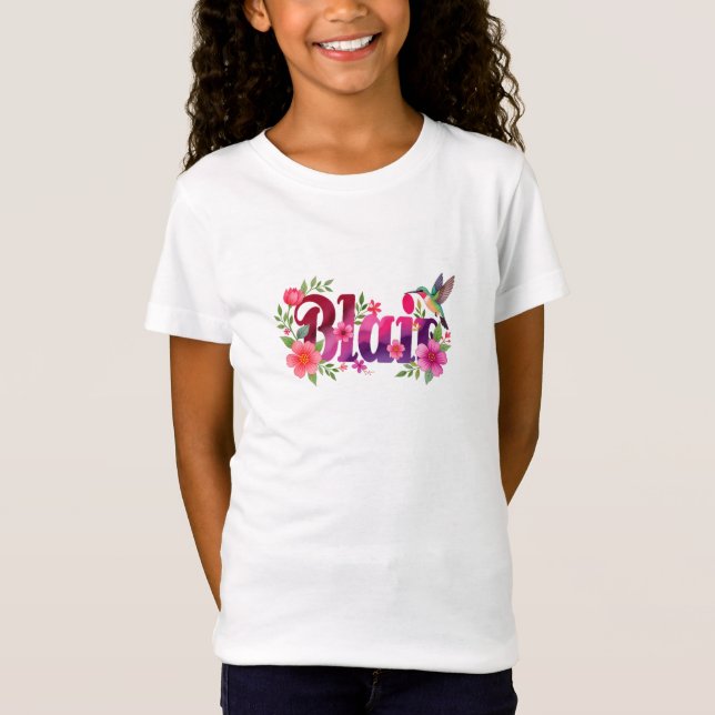 Camiseta Blair - Personalised Shirt  - For Kids (Anverso)
