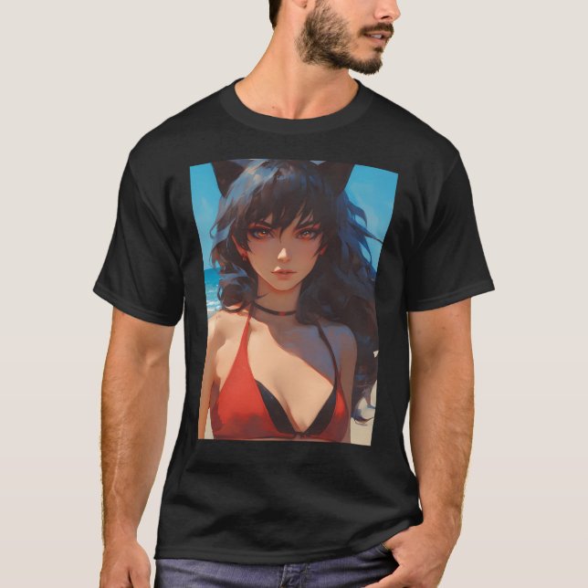 Camiseta Blake Belladona - Rwby (Anverso)