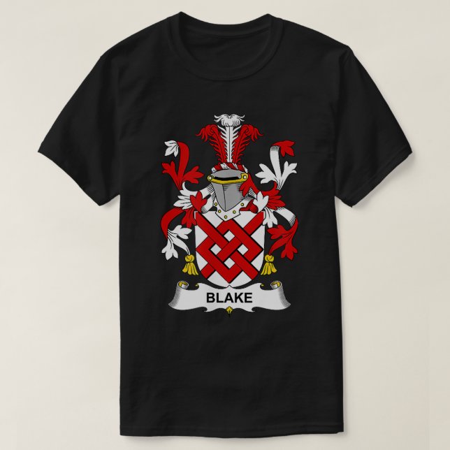 Camiseta Blake Coat of Arms  Family Crest  (Diseño del anverso)