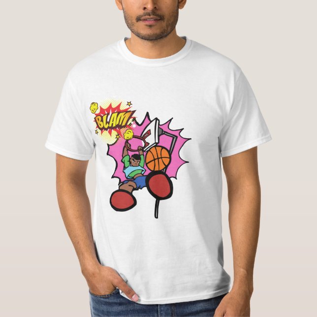 Camiseta Blam Basketball Dunker (Anverso)