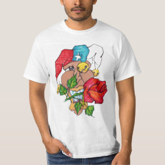 Camiseta blanca "ALBINO SANTIAGO"