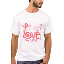 Camiseta blanca AMOR