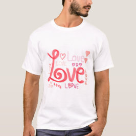 Camiseta blanca AMOR