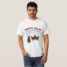 Camiseta blanca básica de los palos QLD