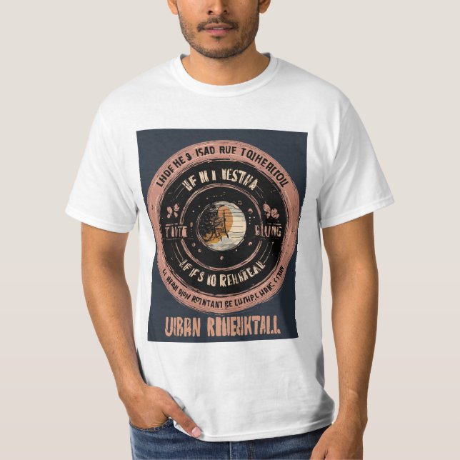 Camiseta blanca Camiseta algodón estampada Mejor e (Anverso)