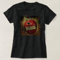 Camiseta blanca como la nieve de Apple del veneno
