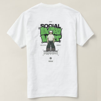 camiseta blanca con diseño