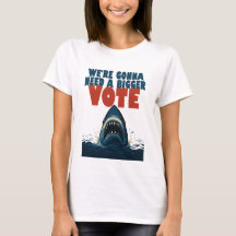 Camiseta Blanca Con El Lema 'Vamos A Necesitar Un
