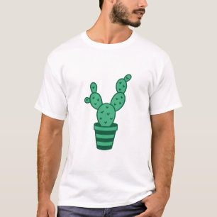 Camiseta Blanca con Gráfico de Dibujos Animados de