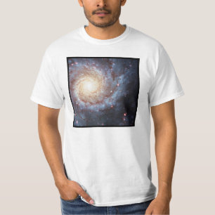 Camiseta blanca con valor de Galaxia Espiral Messi