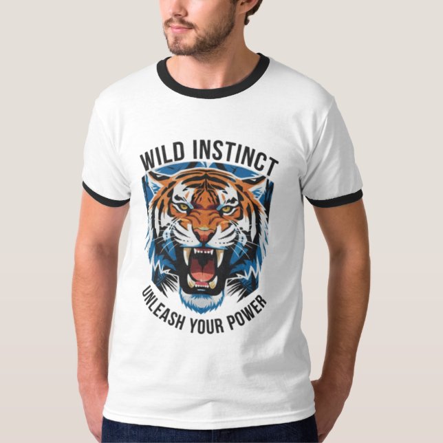 Camiseta blanca de algodón impresa  (Anverso)