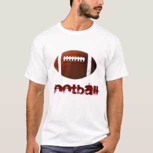 Camiseta blanca de arte pop - Deporte americano