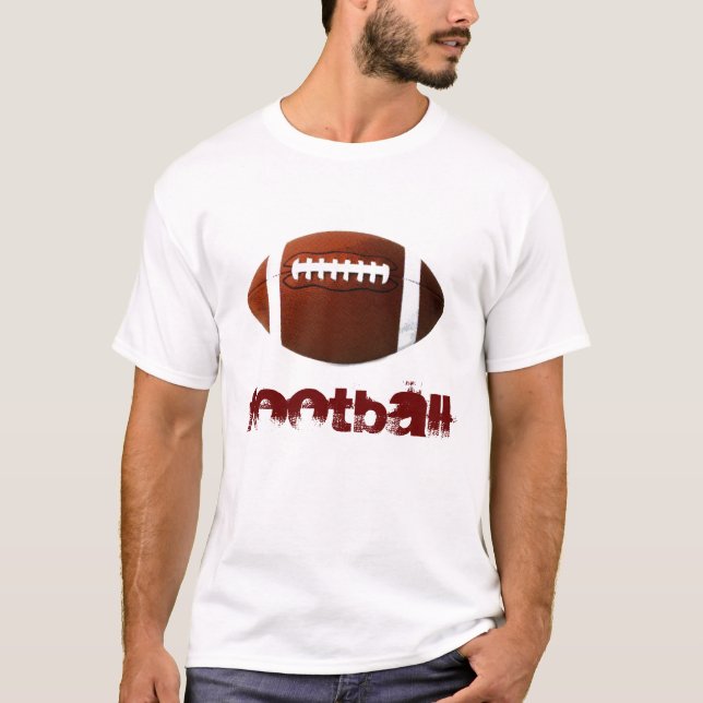 Camiseta blanca de arte pop - Deporte americano (Anverso)