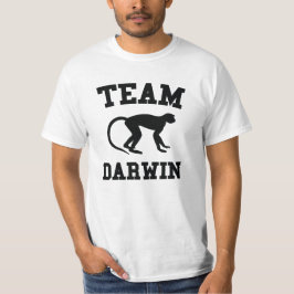 Camiseta blanca de Darwin del equipo