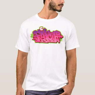 Camiseta blanca de FatCap por Rezerekted