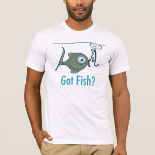 Camiseta blanca de Fish Men