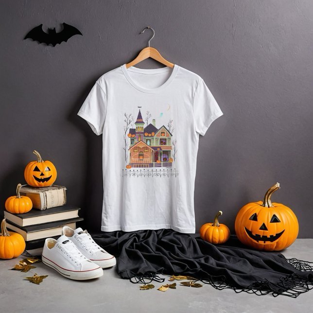 Camiseta blanca de Halloween (Subido por el creador)